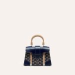 Goyard Saigon Structured Mini Bag Navy Blue - Image 2
